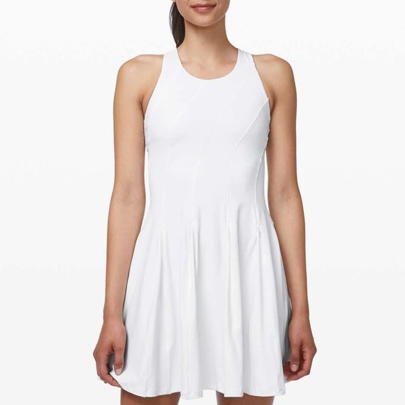 Lululemon Court Crush Dress - White - Picture 1 of 9